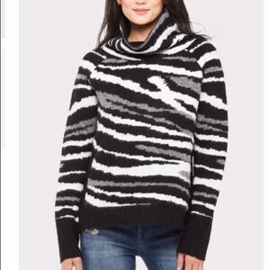 RD Style Zebra Print Sweater